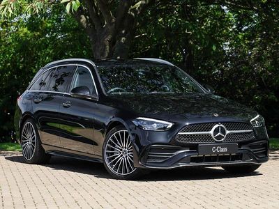 New Mercedes C200 AMG Line Premium Plus 204 HP (150 kW) 2025 Black Estate