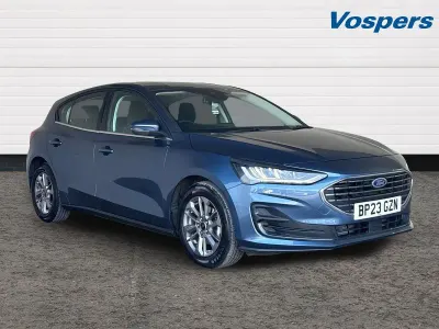 Used Ford Focus Titanium 123 HP (90 kW) 2023 Blue Hatchback