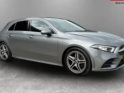 Used Mercedes A200 AMG line 150 HP (110 kW) 2021 Grey Hatchback