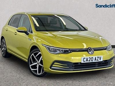 Used VW Golf VII 150 HP (110 kW) 2020 Yellow Hatchback
