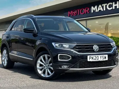 Used VW T-Roc SEL 2020 Black SUV