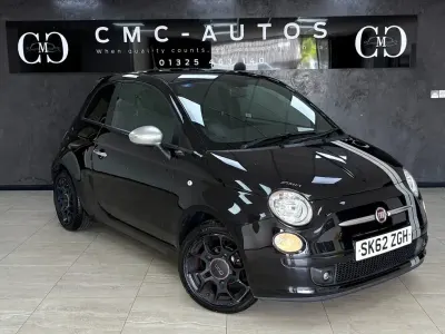Used Fiat 500 Street 69 HP (50 kW) 2012 Black Hatchback