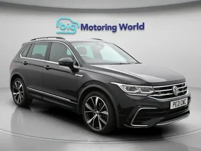 Used VW Tiguan R-line 200 HP (147 kW) 2021 Black SUV
