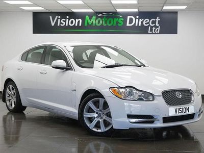 Used Jaguar XF Luxury 2010 White Sedan