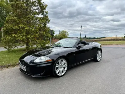 Used Jaguar XK Supercharged 510 HP (375 kW) 2009 Black Cabriolet