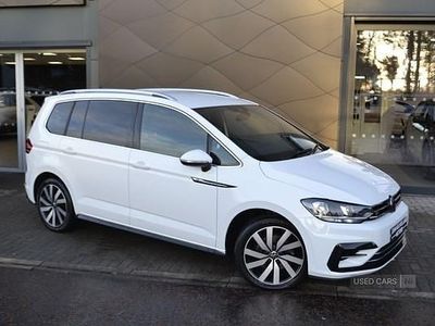 Used VW Touran R-line 150 HP (110 kW) 2022 White MPV