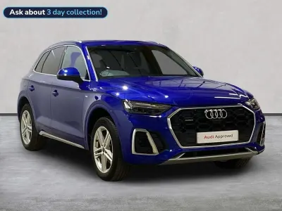 Used Audi Q5 S-Line 204 HP (150 kW) 2023 Blue SUV