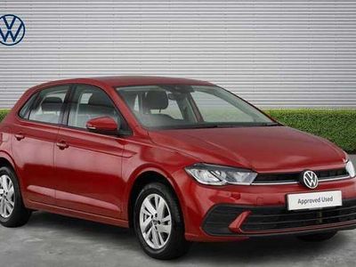 Begagnad VW Polo Life 95 HK (69 kW) 2022 Röd Halvkombi