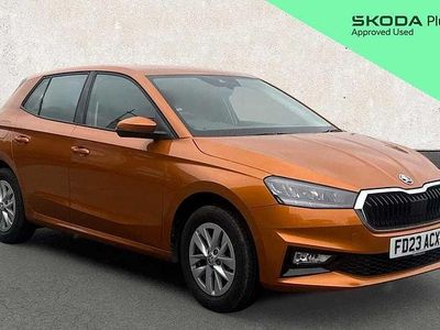 Used Skoda Fabia Comfort 80 HP (58 kW) 2023 Orange Hatchback