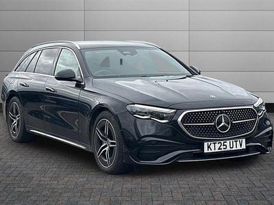 Begagnad Mercedes E220 AMG Line Premium 197 HK (144 kW) 2025 Svart Kombi