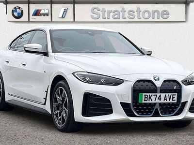 White Used 2024 BMW i4 M Sport Sedan | £30,999 (Fair price)