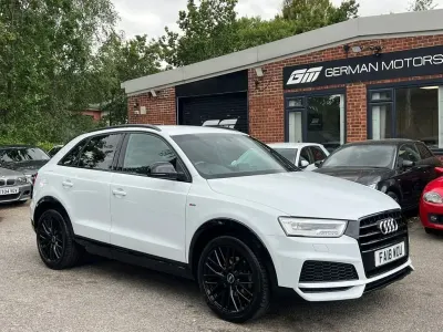 Used Audi Q3 Black Edition 150 HP (110 kW) 2018 White SUV