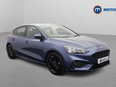 Used Ford Focus ST-Line X 125 HP (91 kW) 2021 Blue Hatchback