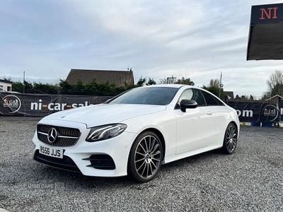 White Used 2017 Mercedes E220 AMG line Coupe | £16,495 (Fair price)