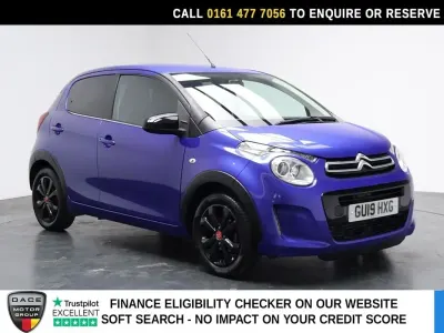 Used Citroën C1 72 HP (52 kW) 2019 Blue Hatchback