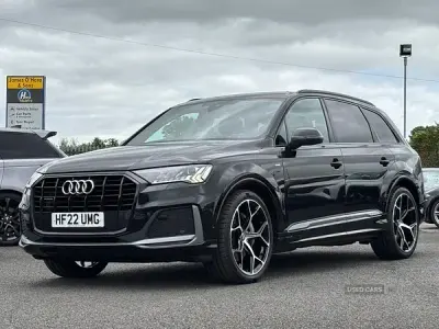 Used Audi Q7 S-Line 286 HP (210 kW) 2022 Black SUV