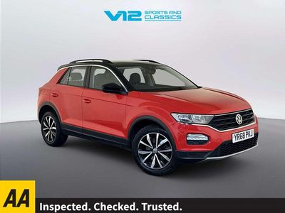 Used VW T-Roc SE 115 HP (84 kW) 2018 Red SUV