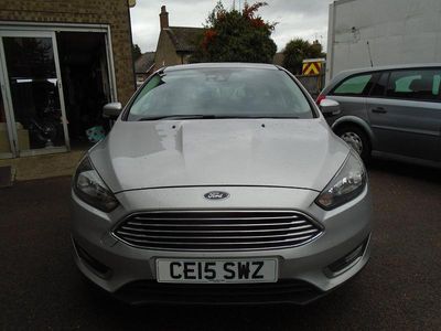 Used Ford Focus Titanium 2015 Silver Hatchback