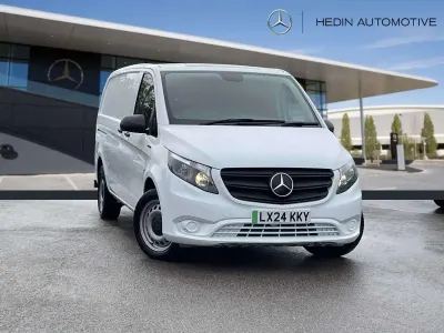 Used Mercedes e-Vito Progressive 85 kW (116 HP) 2024 White Van