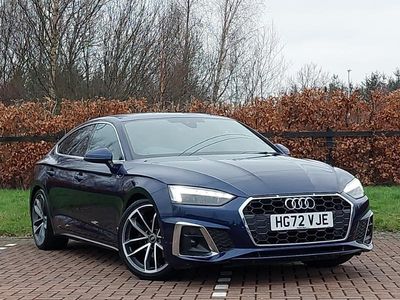 Blue Used 2023 Audi A5 S-Line Hatchback | £26,998 (Fair price)
