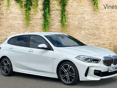 Used BMW 118 M Sport 136 HP (100 kW) 2023 White Hatchback