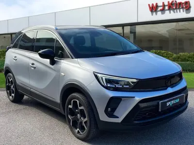 Used Vauxhall Crossland Ultimate 130 HP (95 kW) 2023 Grey SUV