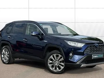 Used Toyota RAV4 Hybrid 218 HP (160 kW) 2021 Blue SUV