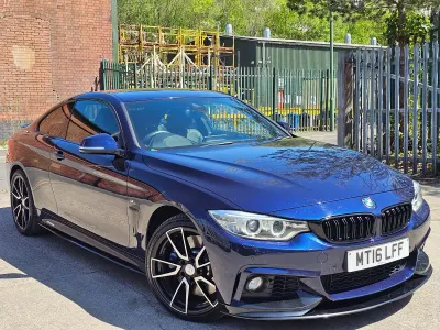 Used BMW 435 M Sport 313 HP (230 kW) 2016 Blue Coupe