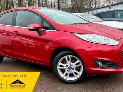 Used Ford Fiesta Zetec 2015 Red