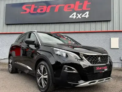 Used Peugeot 3008 GT-line 150 HP (110 kW) 2018 Black SUV