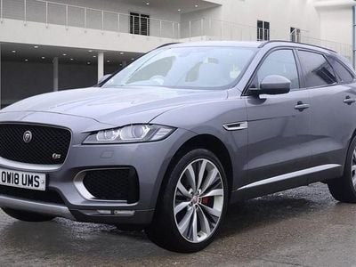 Grey Used 2018 Jaguar F-Pace S SUV | £16,995 (Fair price)
