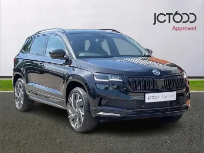 Used Skoda Karoq SportLine 187 HP (137 kW) 2023 Black SUV