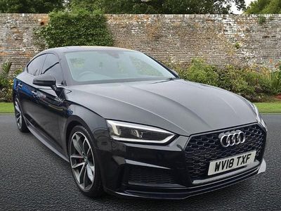 Used Audi S5 Sportback Design 354 HP (260 kW) 2018 Black Hatchback