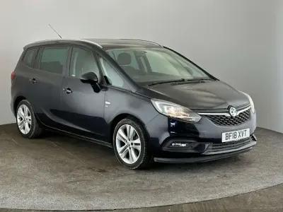 Used Vauxhall Zafira Tourer SRi 140 HP (102 kW) 2018 Blue MPV