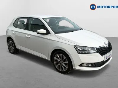 Used Skoda Fabia SE Drive 95 HP (69 kW) 2021 White Hatchback