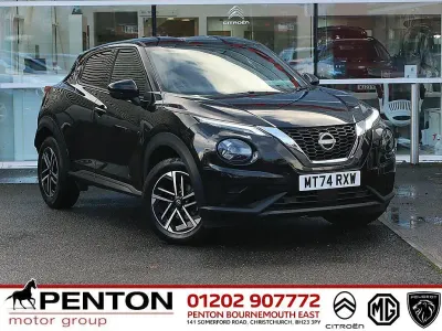 Used Nissan Juke N-Connecta 112 HP (82 kW) 2024 Black SUV