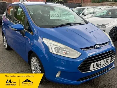 Used Ford B-MAX Titanium 105 HP (77 kW) 2014 Blue MPV