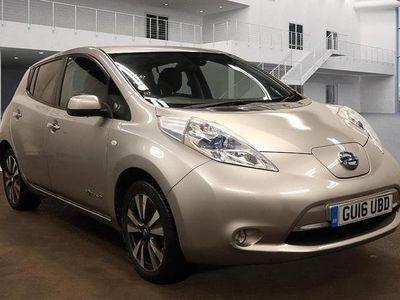 Used Nissan Leaf Tekna 80 kW (109 HP) 2016 Silver Hatchback