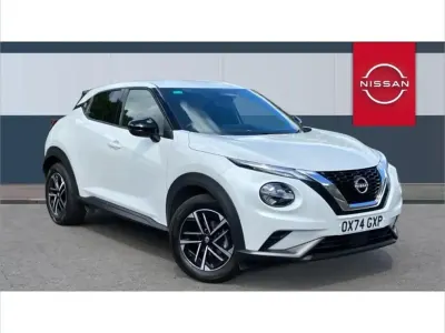 Used Nissan Juke N-Connecta 114 HP (83 kW) 2025 White SUV