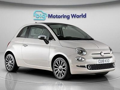 Used Fiat 500 Collezione 69 HP (50 kW) 2018 Grey Hatchback