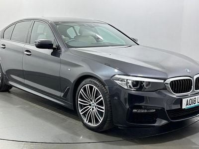 Grey Used 2018 BMW 520 M Sport Sedan | £20,447 (Fair price)