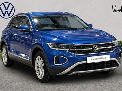 Blue Used 2022 VW T-Roc Style SUV | £22,635 (Fair price)