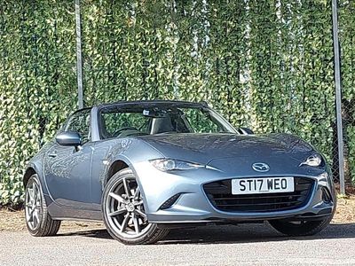 Used Mazda MX5 Inclusive 160 HP (117 kW) 2017 Blue Cabriolet