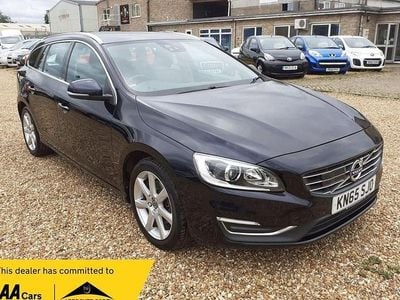 Blue Used 2015 Volvo V60 SE Lux Estate | £6,995 (Fair price)