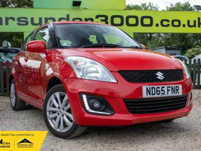 Used Suzuki Swift SZ3 94 HP (69 kW) 2015 Red Hatchback