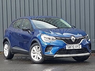 Blue Used 2021 Renault Captur Play SUV | £11,398 (Fair price)