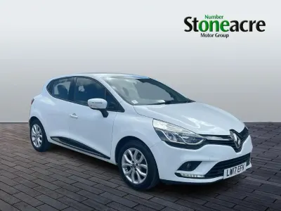 Used Renault Clio Dynamique 120 HP (88 kW) 2017 White Hatchback