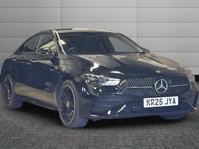 Used Mercedes CLA250 AMG Line Premium Plus 218 HP (160 kW) 2025 Black Coupe
