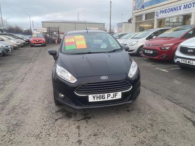 Used Ford Fiesta Zetec 75 HP (55 kW) 2016 Black Hatchback