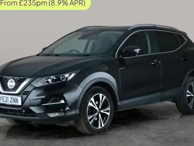 Używany Nissan Qashqai N-Connecta 160 KM (117 kW) 2021 Czarny SUV